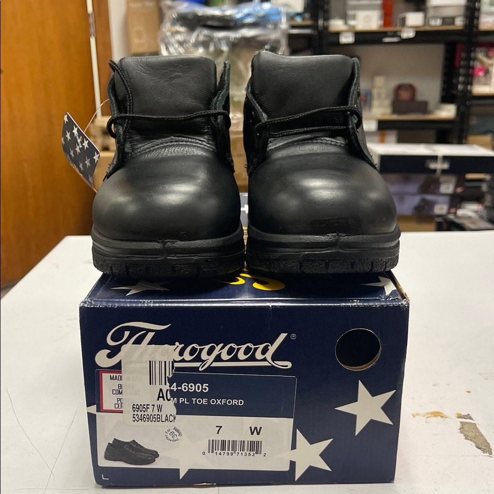 Thorogood Women's Black Combat Boots